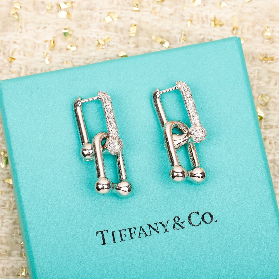 Tiffany & Co. Elsa Peretti® 18K Gold Diamond Earrings